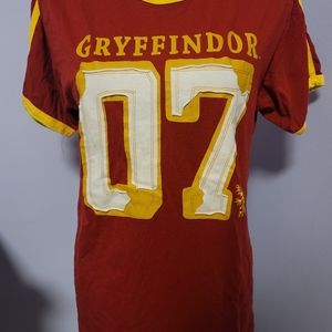 Harry Potter Gryffindor Shirt men's Small